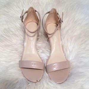 Nude Nine West Dress Heels